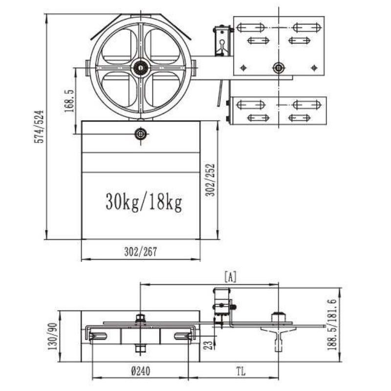 Thiết bị căng thang máy CZJ